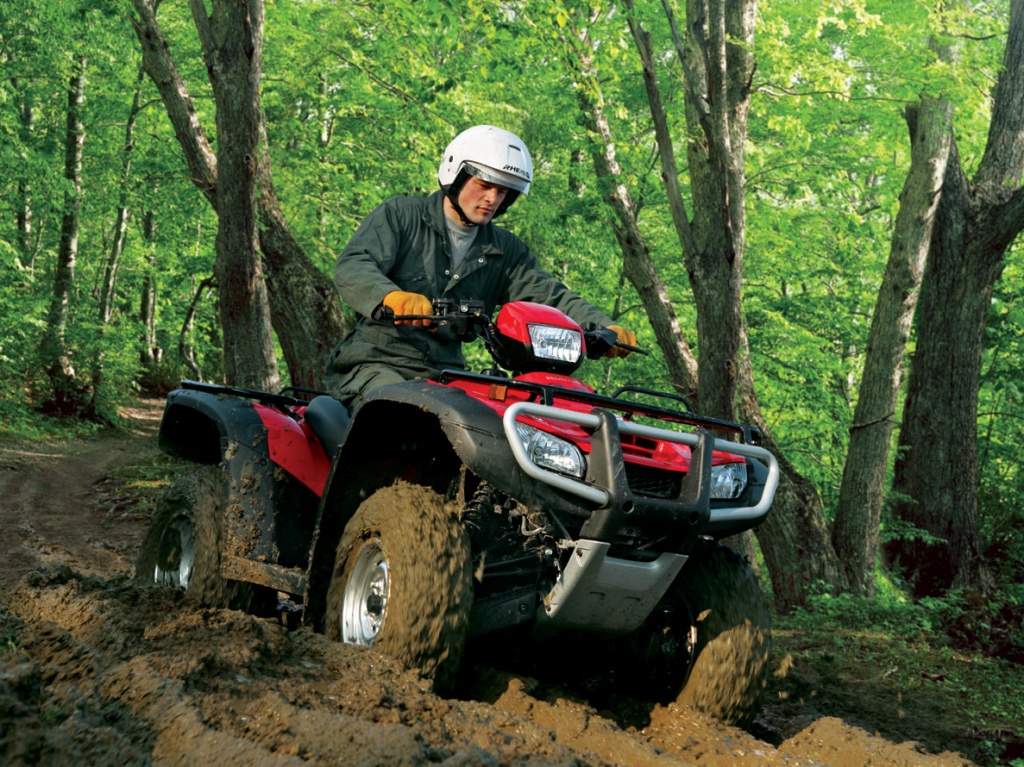 Фото квадроцикла Honda TRX500FA